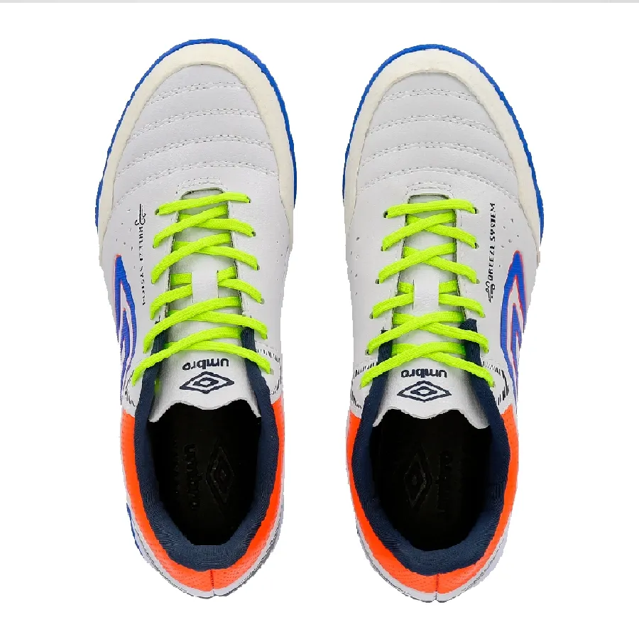 Imagen 3 de 6 de Botines Umbro Botin Sala X-Comfort In-BLANCO/NARANJA/AZUL