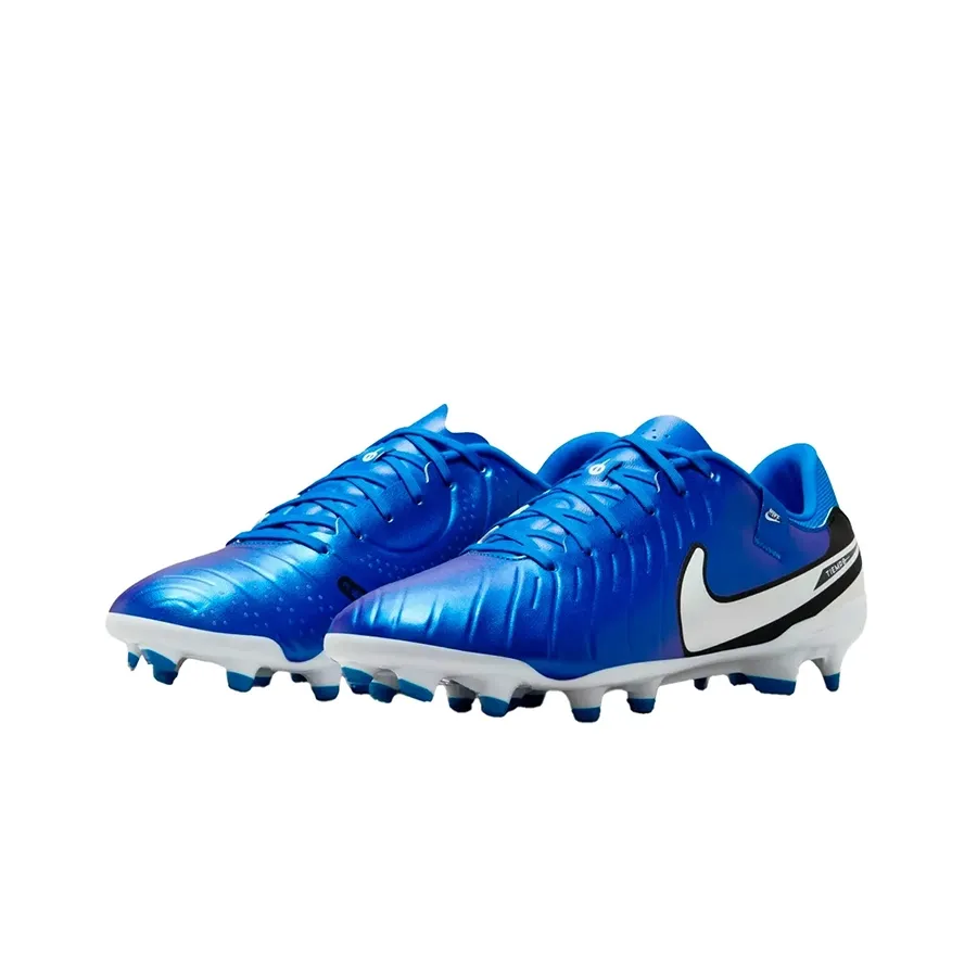 Imagen 1 de 4 de Botines Nike Legend 10 Academy Fg-AZUL FRANCIA/BLANCO/NEGRO