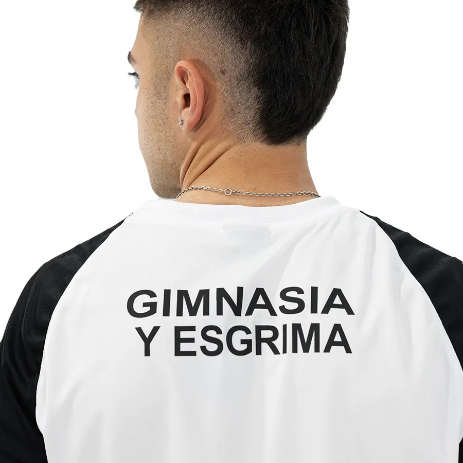 Imagen 8 de 9 de Remera Mitre Striker Gimnasia y Esgrima-BLANCO