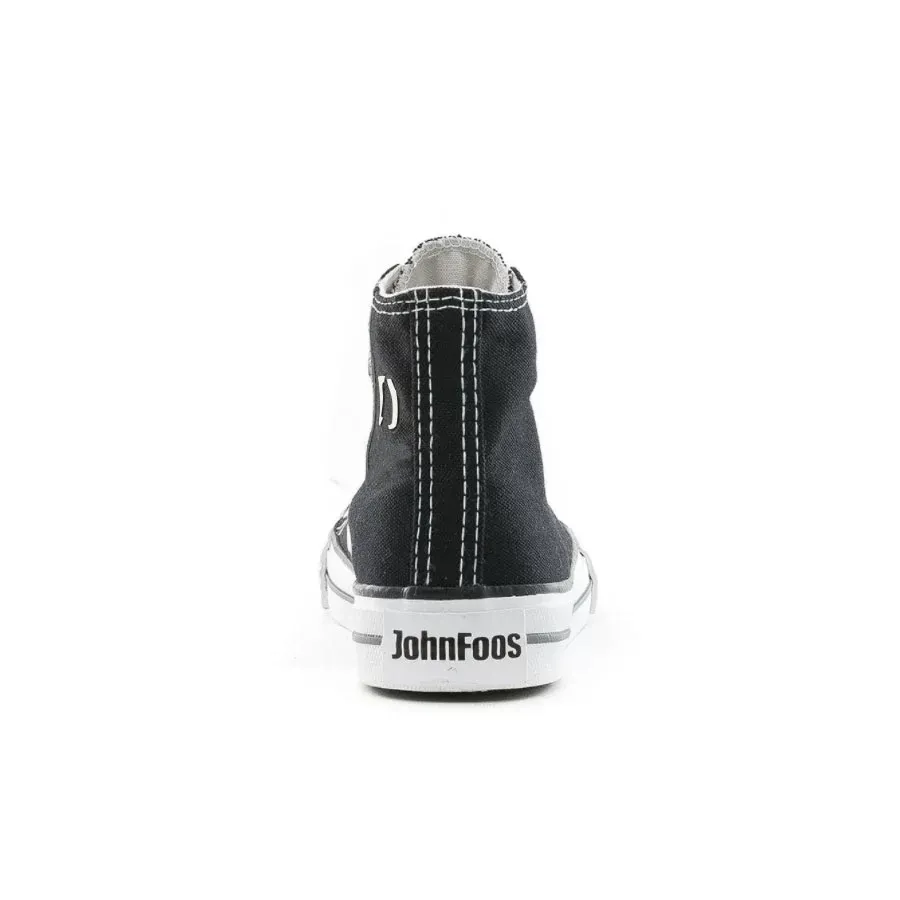 Imagen 2 de 4 de Zapatillas John Foos Lona-NEGRO