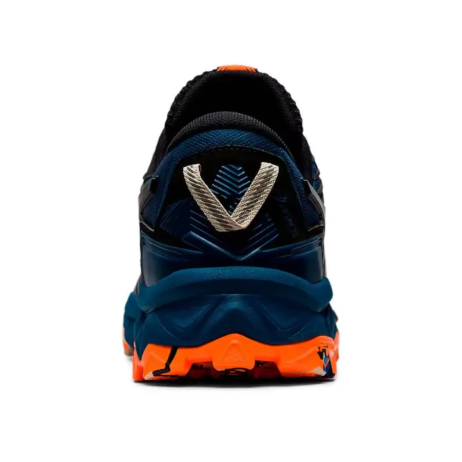 Imagen 3 de 6 de Zapatillas Asics Gel Fujitrabuco 8-NEGRO/AZUL/NARANJA