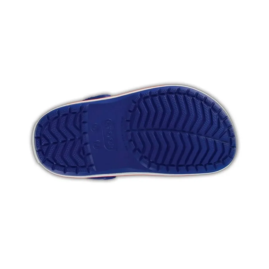 Imagen 3 de 4 de Ojotas Crocs Crocband Kids-AZUL/NARANJA