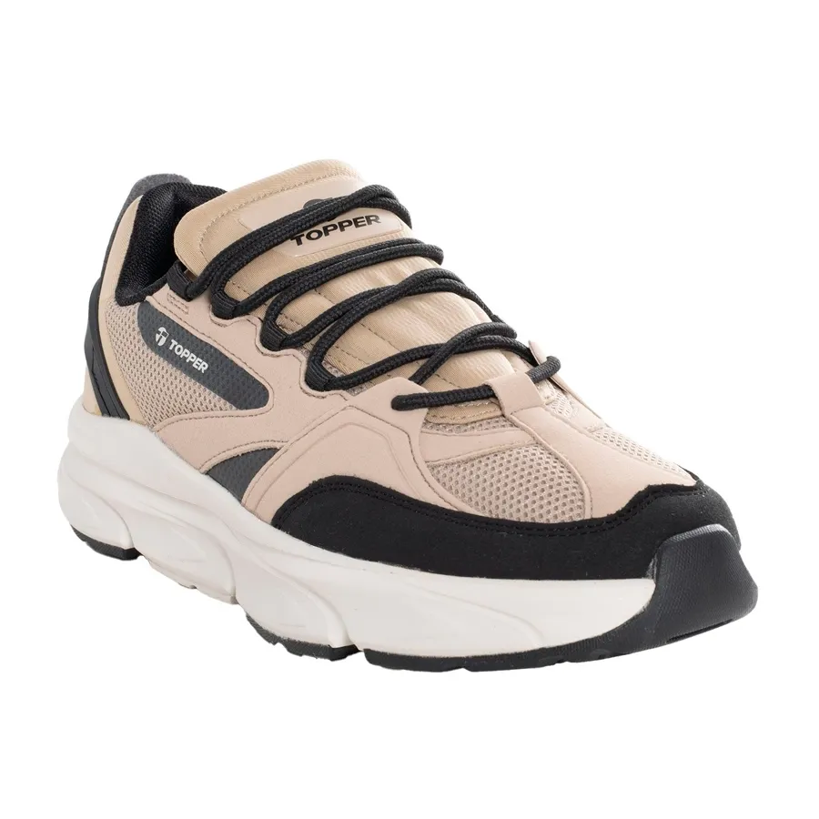 Imagen 1 de 5 de Zapatillas Topper Mitte-BEIGE/NEGRO