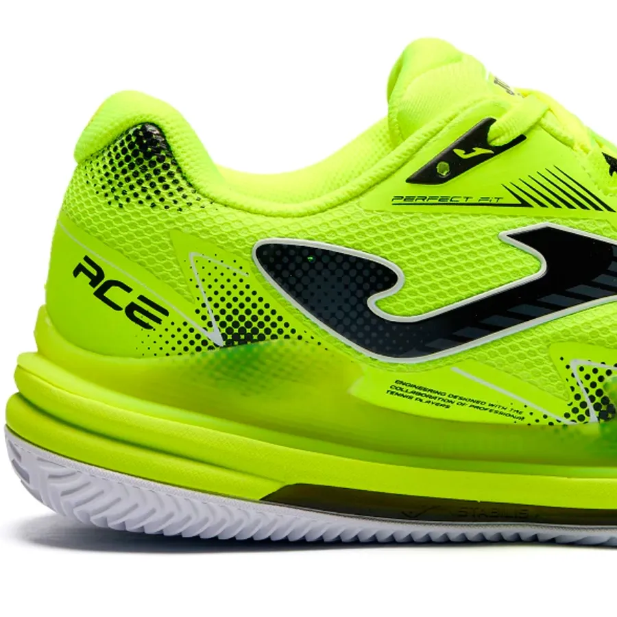 Imagen 6 de 7 de Zapatillas Joma Tenis Ace Pro-AMARILLO FLUOR/NEGRO