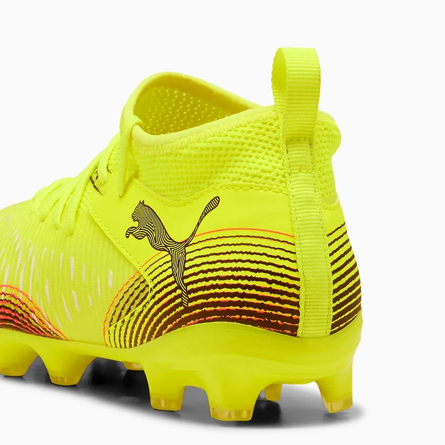 Imagen 4 de 6 de Botines Puma Future 8 Match Fg/Ag Jr-AMARILLO FLUOR/NEGRO