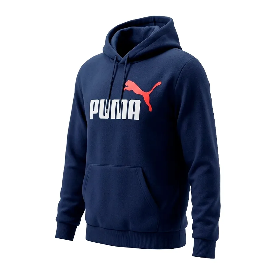 Imagen 1 de 3 de Buzo Puma Essentials 2 Color No. 1 Logo-MARINO/ROJO