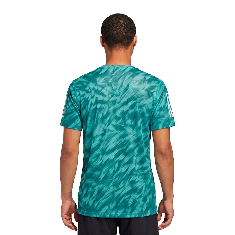 Imagen 1 de 3 de Remera adidas Own The Run-VERDE