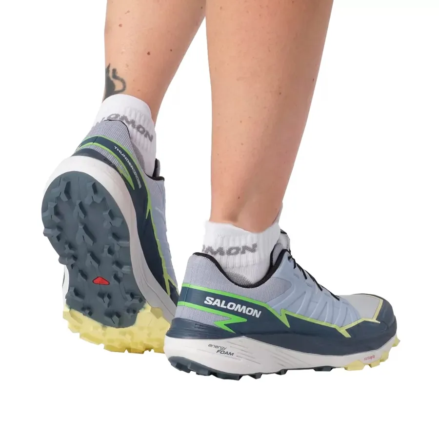 Imagen 2 de 4 de Zapatillas Salomon Thundercross-LILA/GRIS/AMARILLO