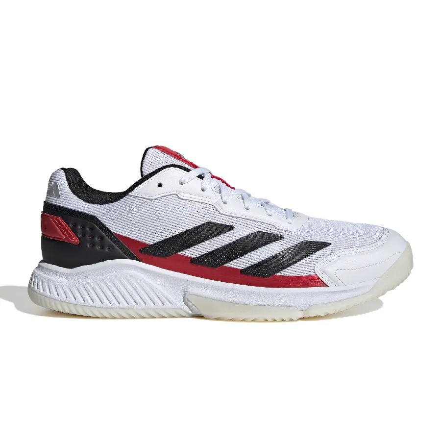 Imagen 0 de 7 de Zapatillas adidas Courtquick Padel-BLANCO/NEGRO/ROJO