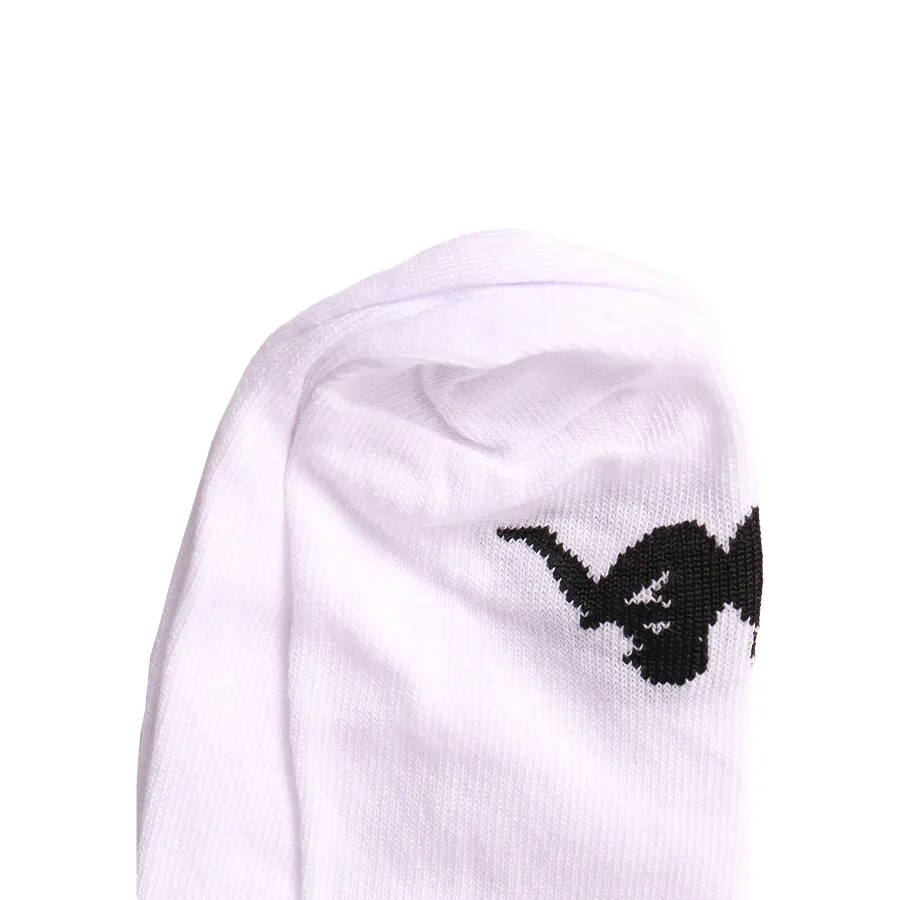 Imagen 2 de 3 de Medias Kappa Low socks X3-BLANCO/NEGRO