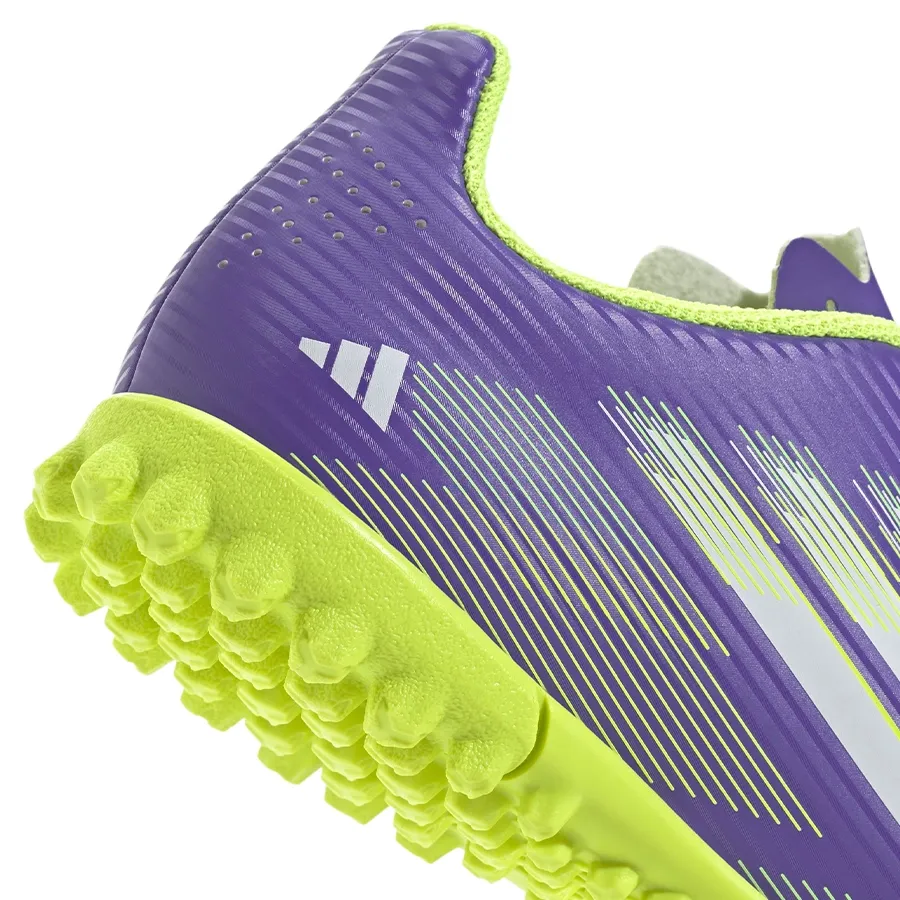 Imagen 6 de 7 de Botines adidas F50 Club Tf J-VIOLETA/BLANCO/VERDE FLUOR