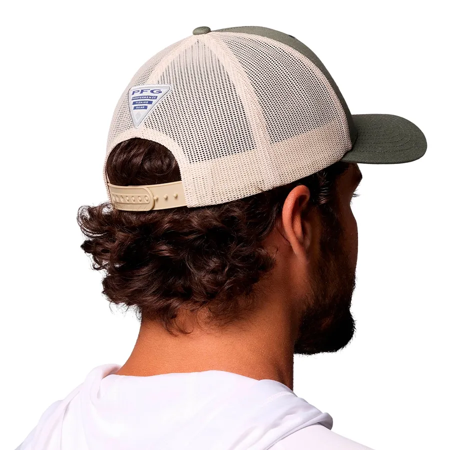 Imagen 5 de 6 de Gorra Columbia Logo Mesh-VERDE/BEIGE