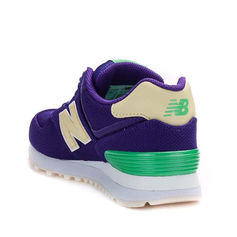 Imagen 2 de 4 de Zapatillas New Balance 574-PURPURA/VERDE/AMARILLO