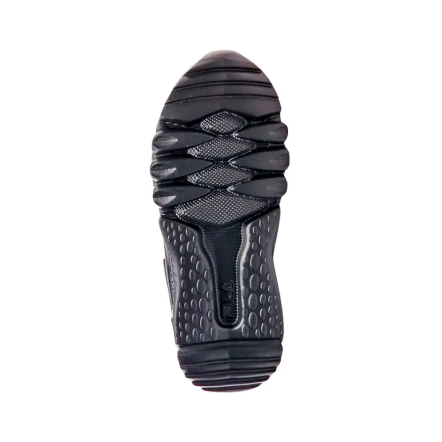 Imagen 3 de 4 de Zapatillas Fila Venture Tracer Kids-NEGRO/PLATA/BLANCO
