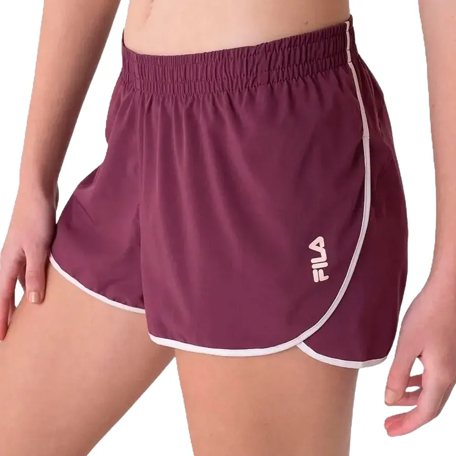 Imagen 0 de 2 de Short Fila Double Run II-BORDO