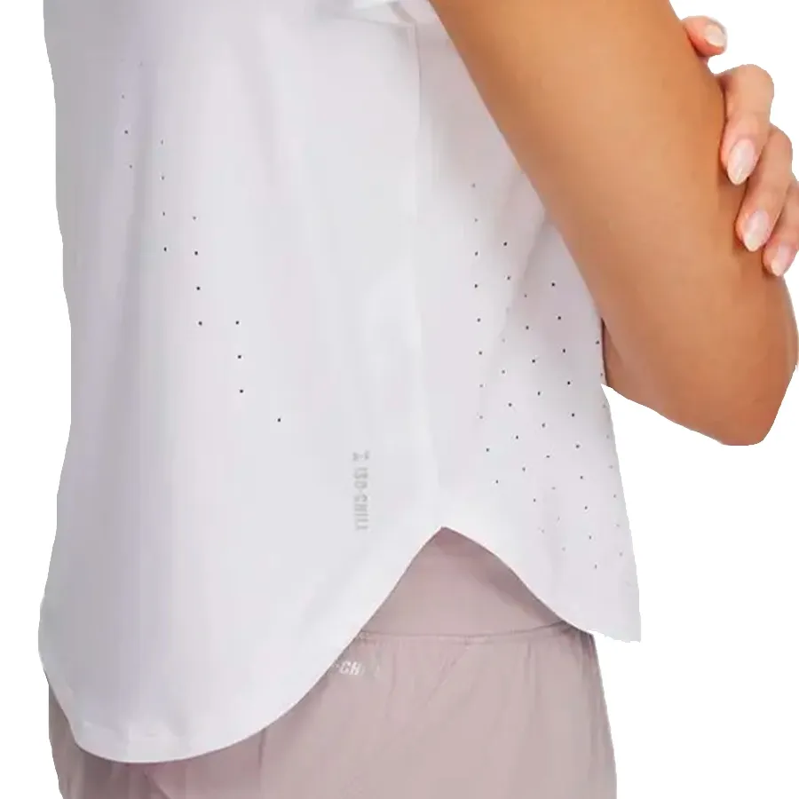 Imagen 1 de 3 de Remera Under Armour Launch Elite-BLANCO