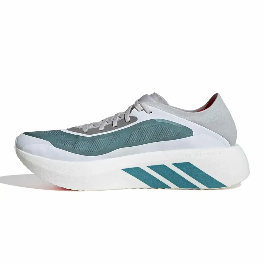 Imagen 2 de 7 de Zapatillas adidas Hyperboost Run-BLANCO/PETROLEO/GRIS