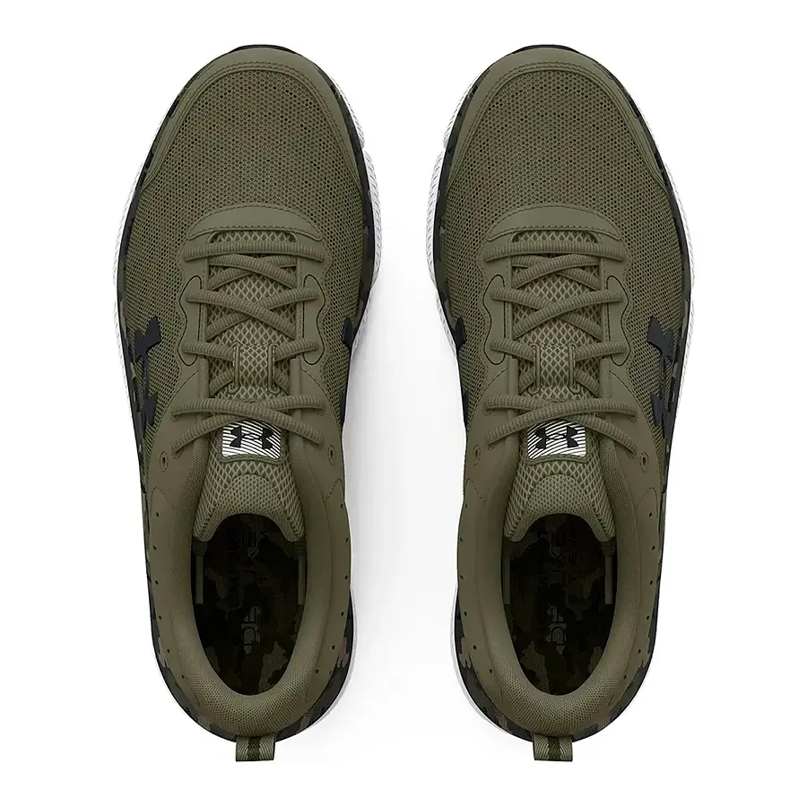 Imagen 3 de 5 de Zapatillas Under Armour Charged Assert 10 Camo-VERDE MUSGO/CAMUFLADO