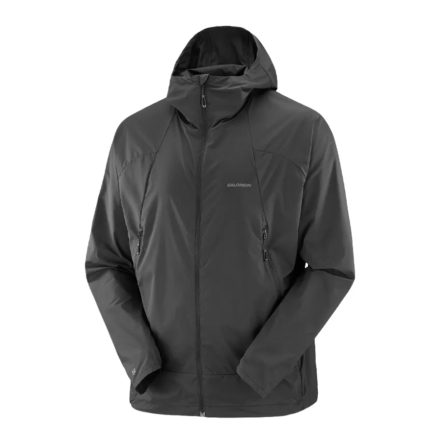 Imagen 2 de 8 de Campera Salomon Outwind-NEGRO