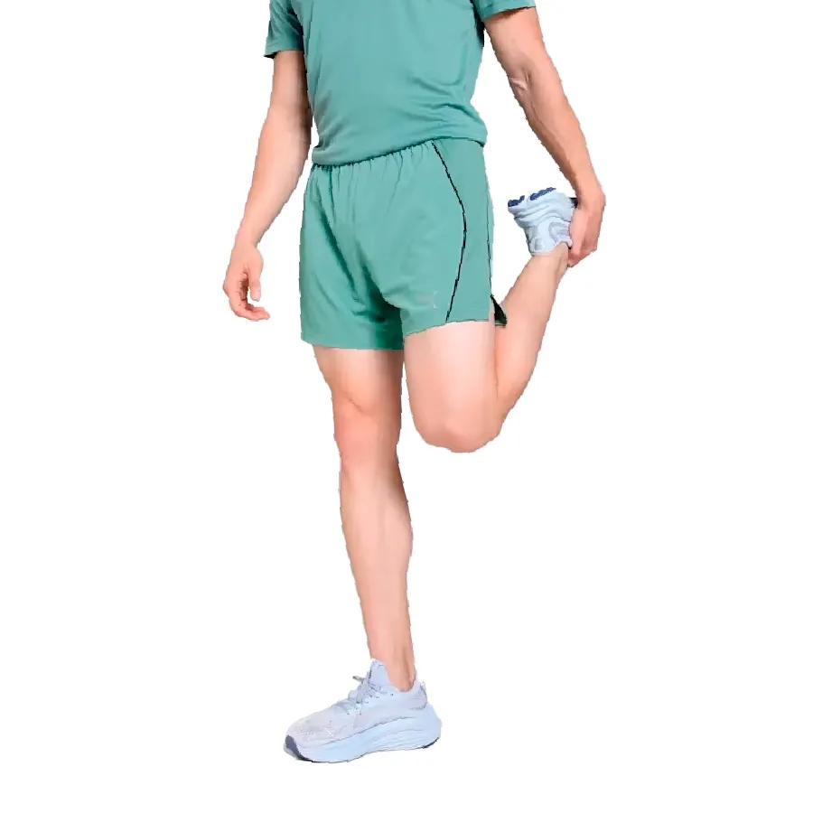 Imagen 1 de 4 de Shorts Puma para correr Run Velocity-VERDE SECO/NEGRO