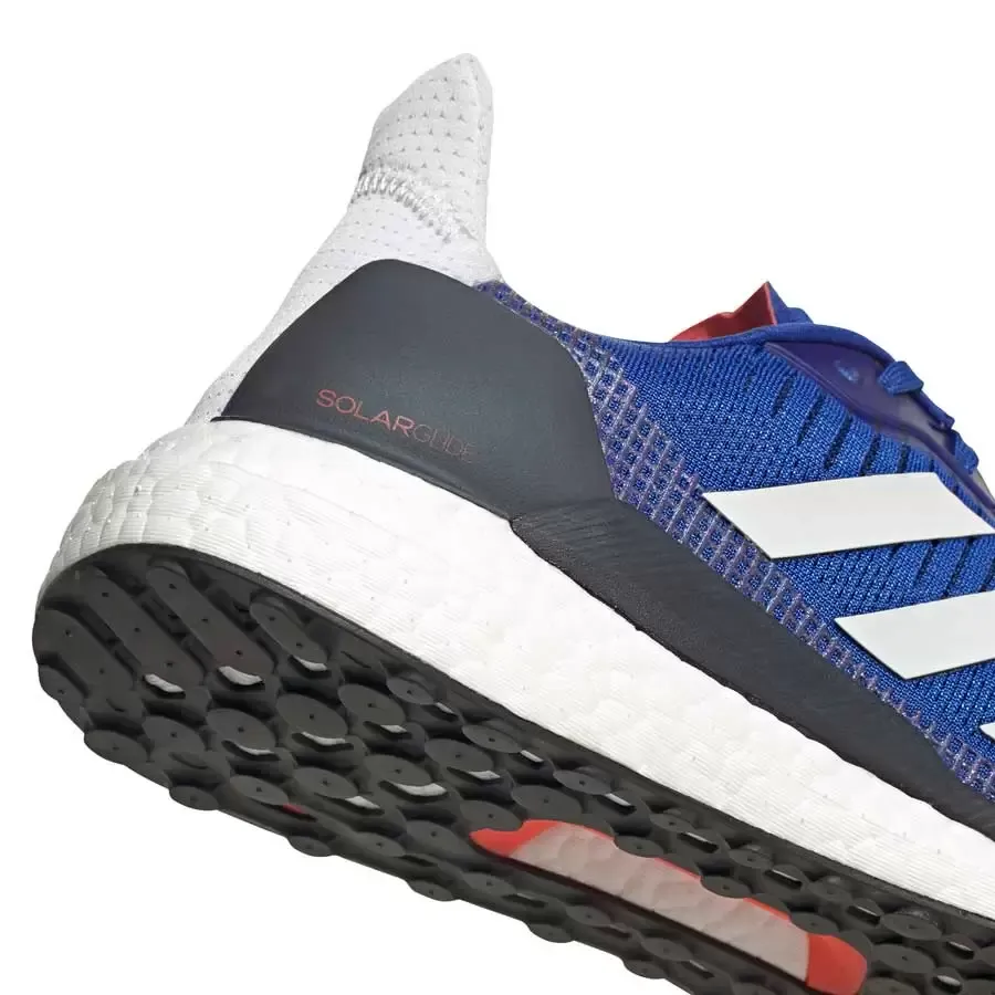Imagen 3 de 4 de Zapatillas adidas Solar Glide 19 M-AZUL/GRIS/ROJO