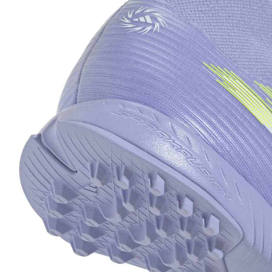 Imagen 6 de 7 de Botines adidas padel F50 Sparkfusion club-VIOLETA/LIMA/PÚRPURA