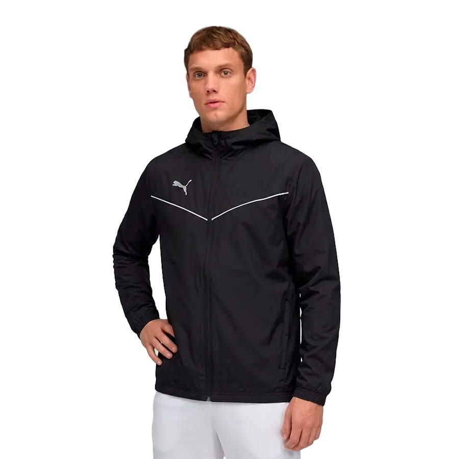 Imagen 0 de 5 de Campera Puma TeamRise All-Weather-NEGRO