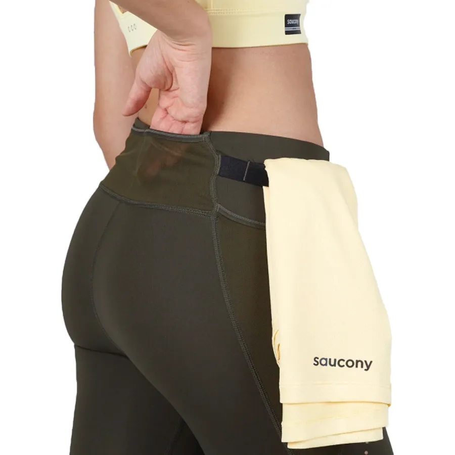 Imagen 4 de 6 de Calza Saucony Explorer Utility Crop-VERDE OLIVA