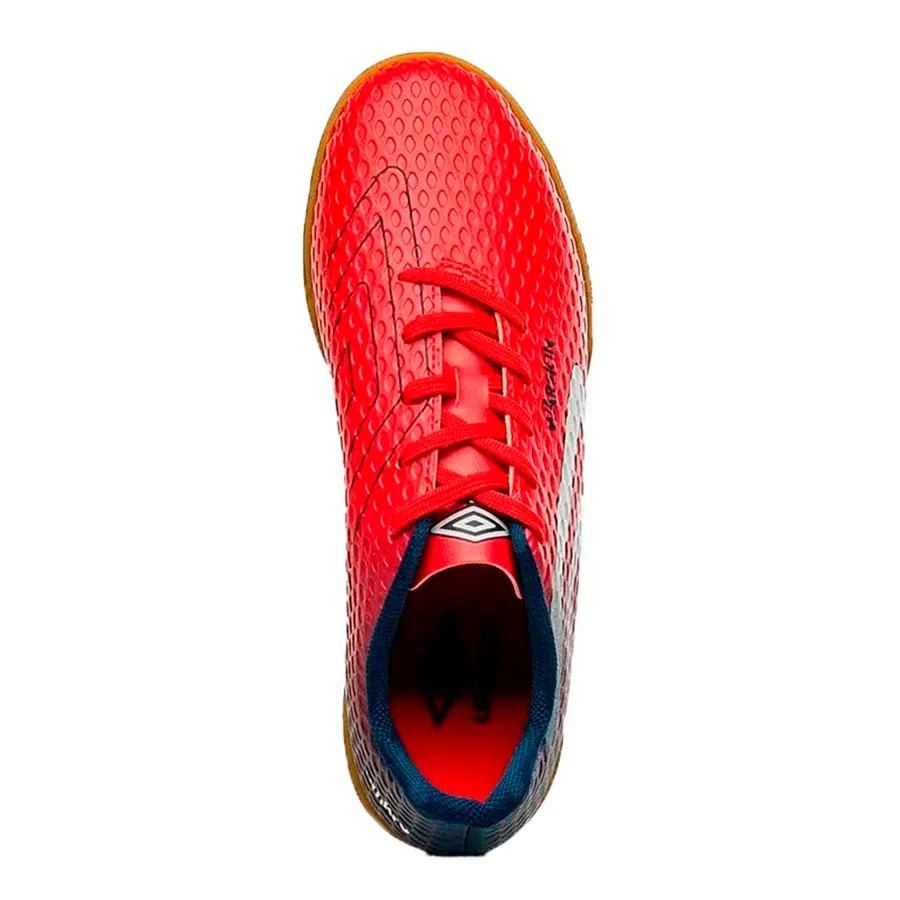Imagen 2 de 7 de Botines Umbro Warskin-CEREZA/MARINO/BLANCO
