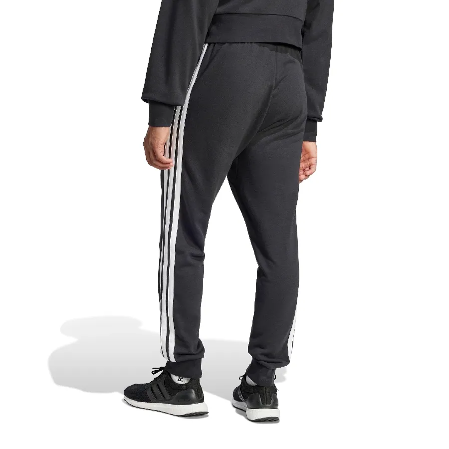 Imagen 2 de 5 de Pantalón adidas Essential 3 Rayas-NEGRO/BLANCO