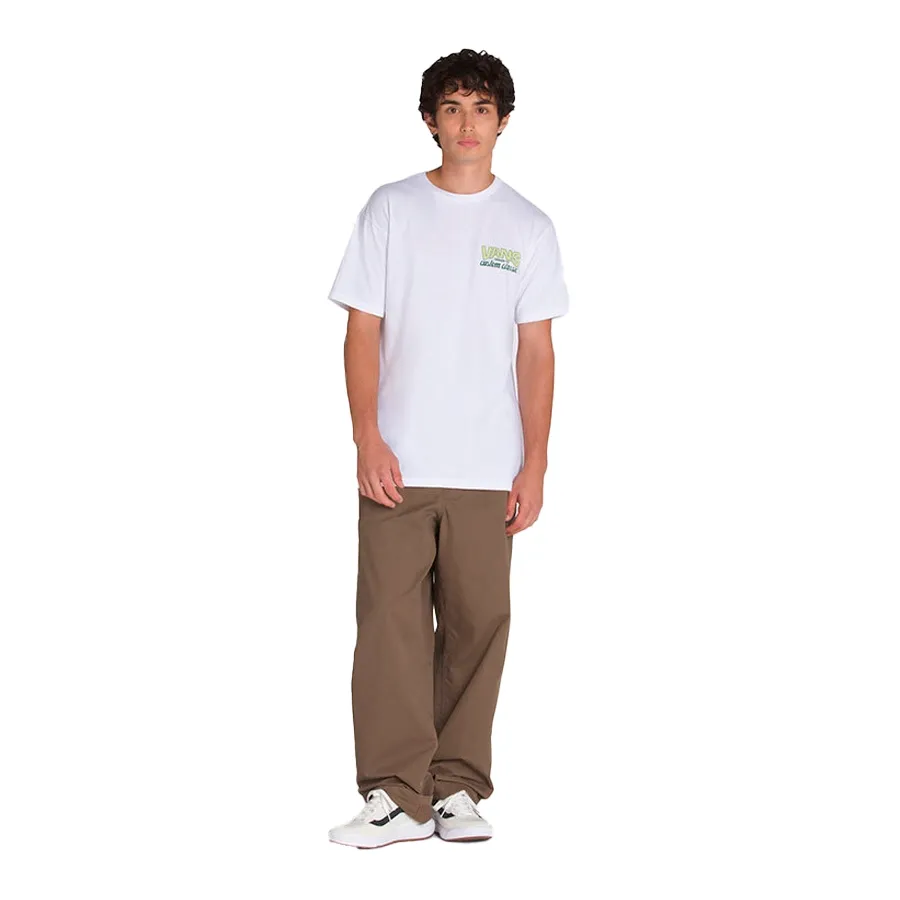 Imagen 2 de 4 de Remera Vans Shop Front-BLANCO/VERDE
