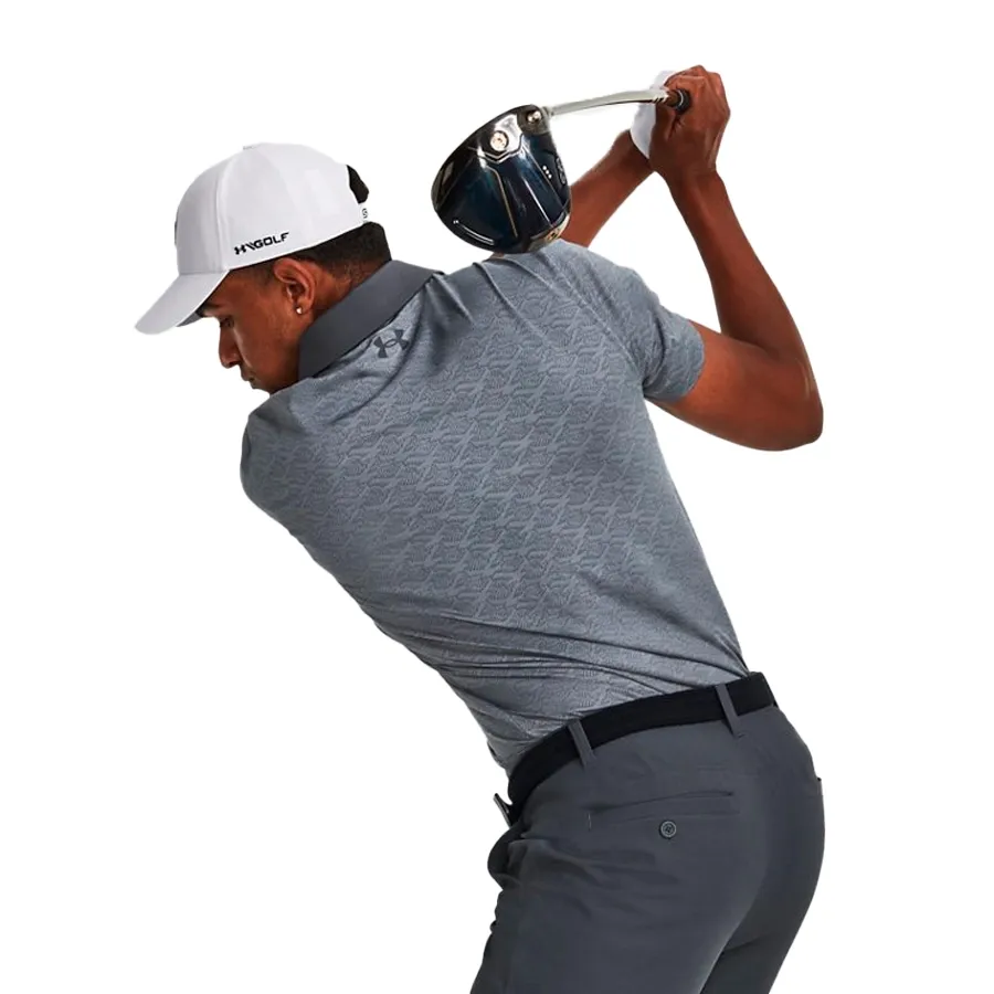 Imagen 1 de 5 de Remera Under Armour Playoff Deuces Jacquard-AZUL