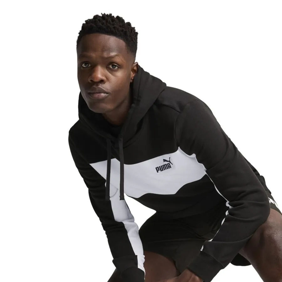 Imagen 0 de 4 de Buzo Puma Essential Block Tr-NEGRO/BLANCO