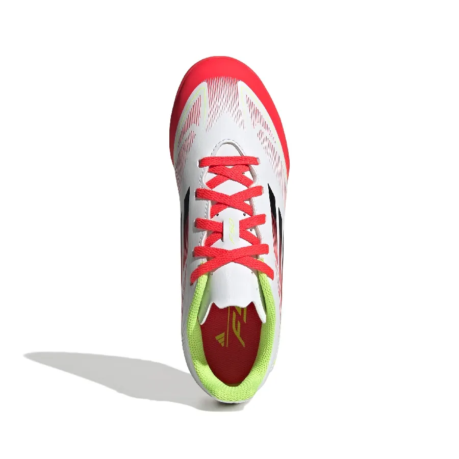 Imagen 3 de 7 de Botines adidas F50 Club TF-BLANCO/ROJO/NARANJA