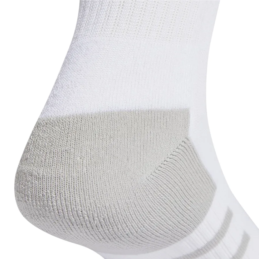 Imagen 3 de 4 de Medias adidas Essentials Climacool Crew 3 Pares-BLANCO
