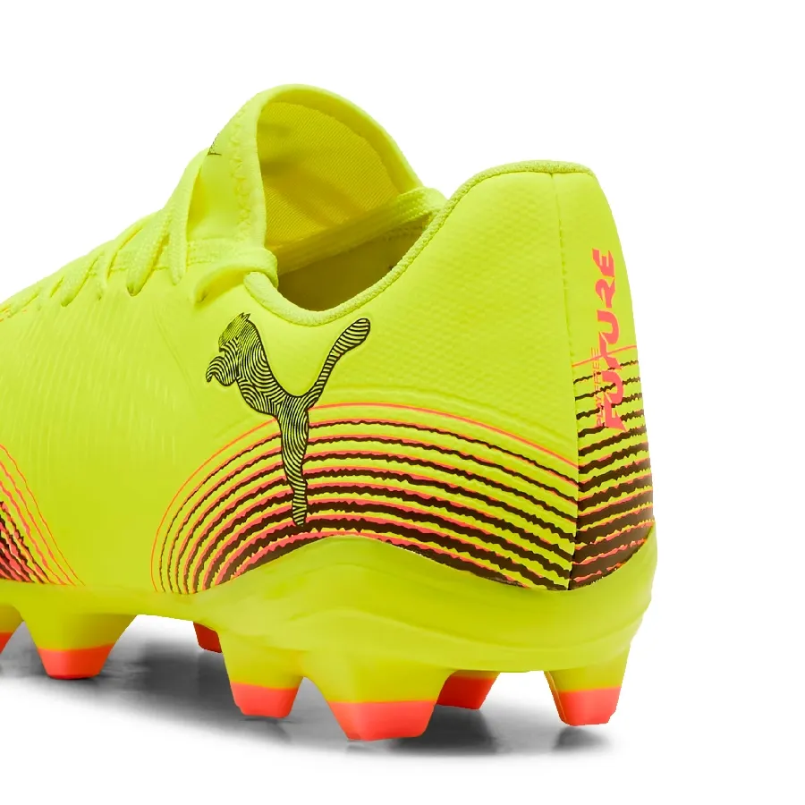 Imagen 5 de 6 de Botines Puma Future 8 play FG/AG-AMARILLO FLUOR/FUCSIA/NEGRO