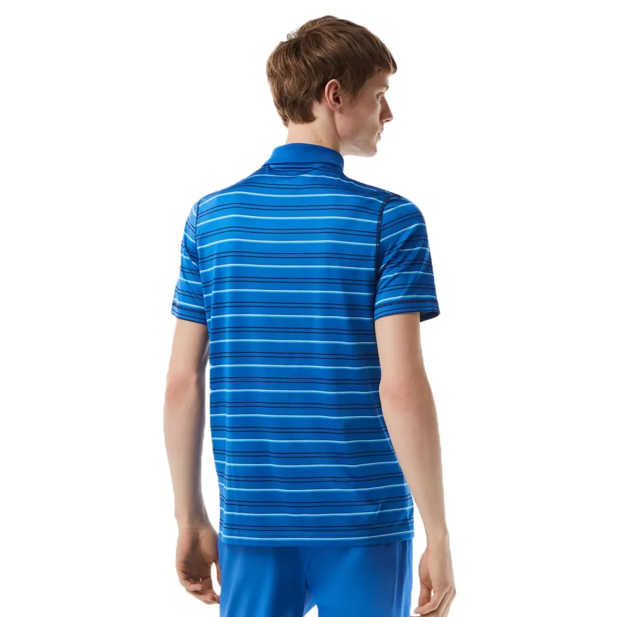 Imagen 3 de 5 de Remera Lacoste Golf-AZUL FRANCIA/CELESTE/BLANCO