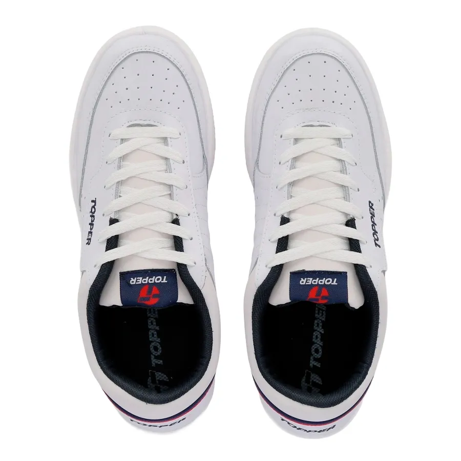 Imagen 3 de 5 de Zapatillas Topper X Forcer-BLANCO/AZUL/ROJO