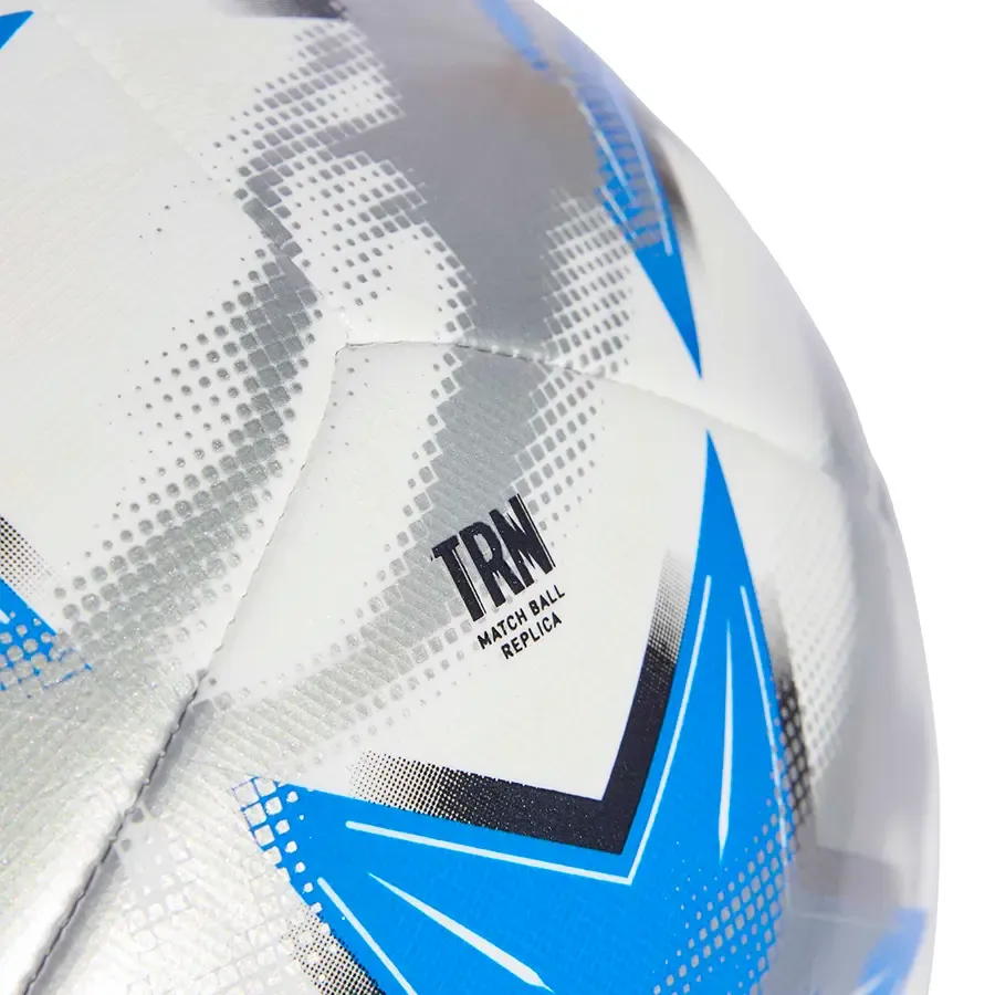Imagen 3 de 4 de Pelota adidas Champions League-BLANCO/CELESTE/NEGRO