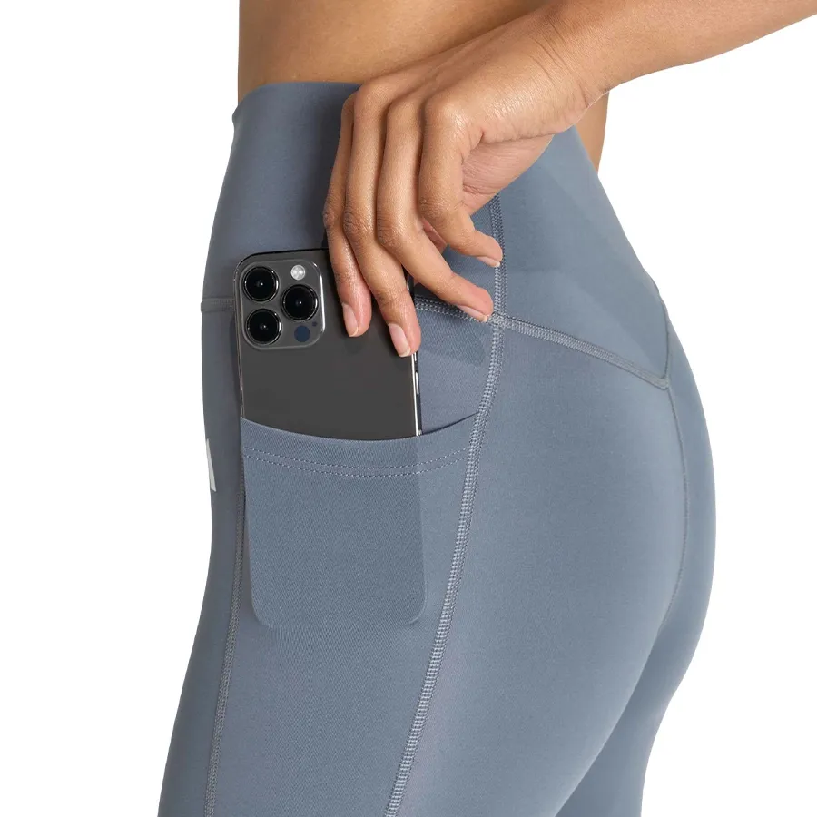 Imagen 3 de 5 de Calza adidas Optime Essentials 7/8-GRIS