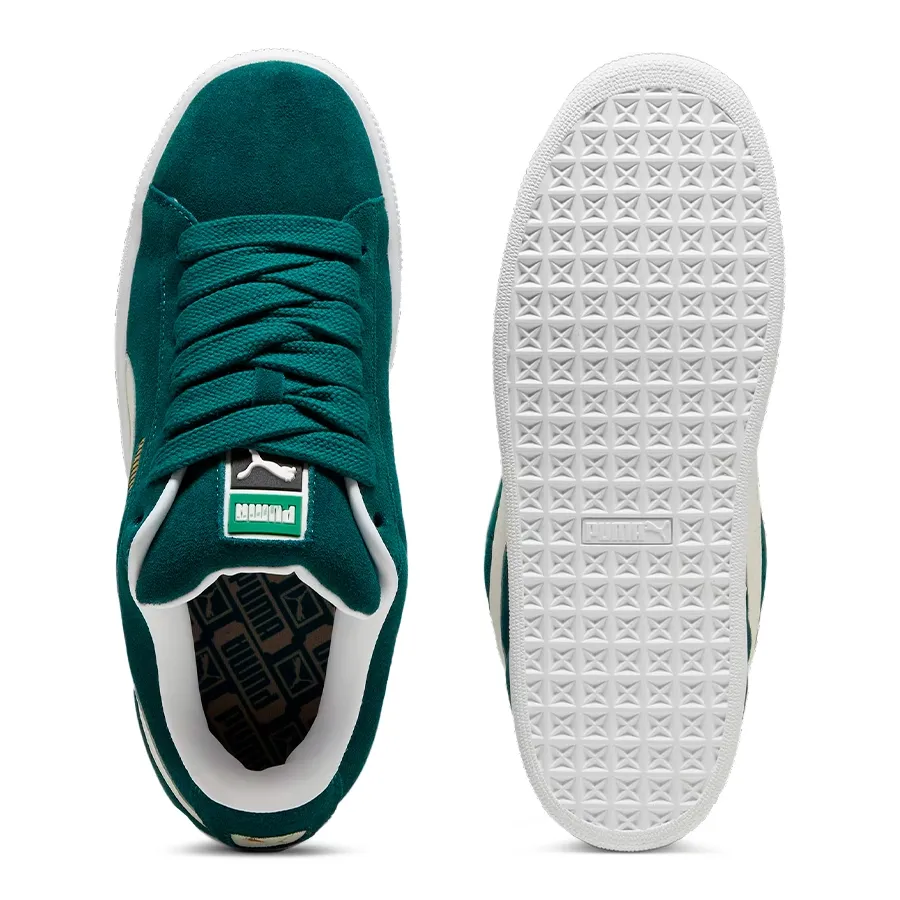 Imagen 3 de 5 de Zapatillas Puma Suede Xl-VERDE/BLANCO
