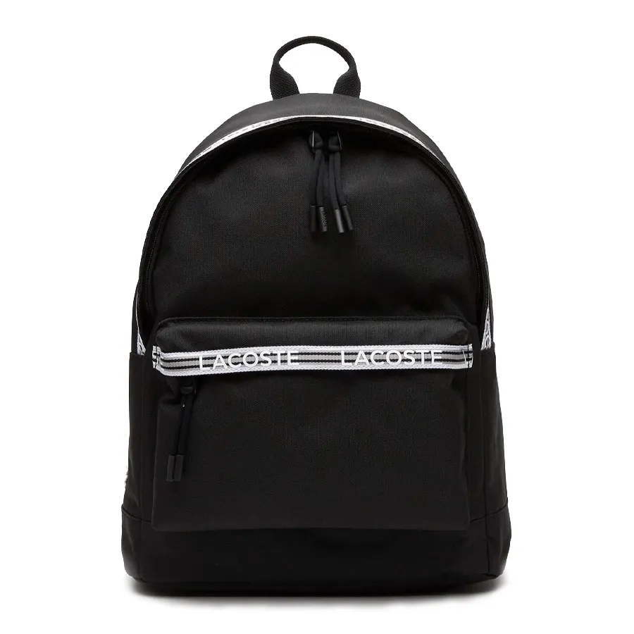 Imagen 0 de 5 de Mochila Lacoste-NEGRO/BLANCO/GRIS