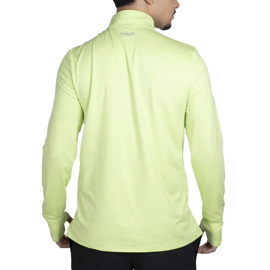 Imagen 2 de 5 de Buzo Under Armour Trail Run Quarter Zip-LIMA