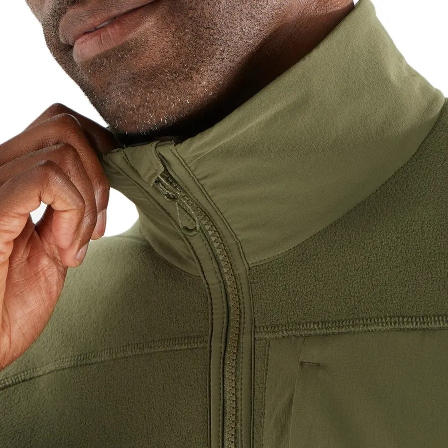 Imagen 3 de 6 de Campera Salomon Outline Polartec-VERDE