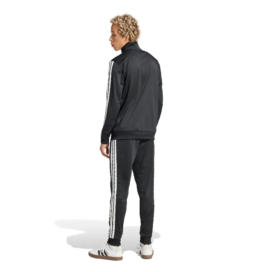 Imagen 4 de 7 de Conjunto adidas Sportswear Basic 3 Franjas-NEGRO/BLANCO