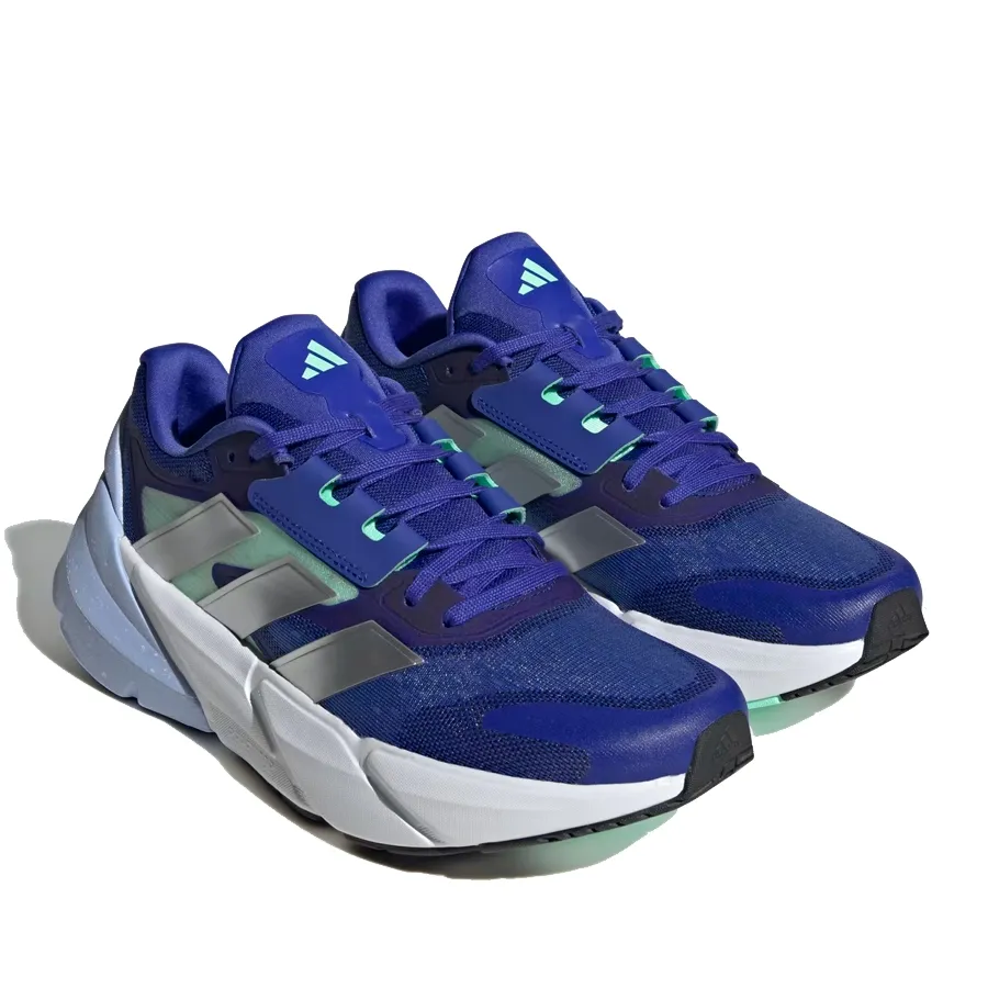 Imagen 4 de 11 de Zapatillas adidas Adistar 2.0-AZUL/VERDE AGUA/PLATA