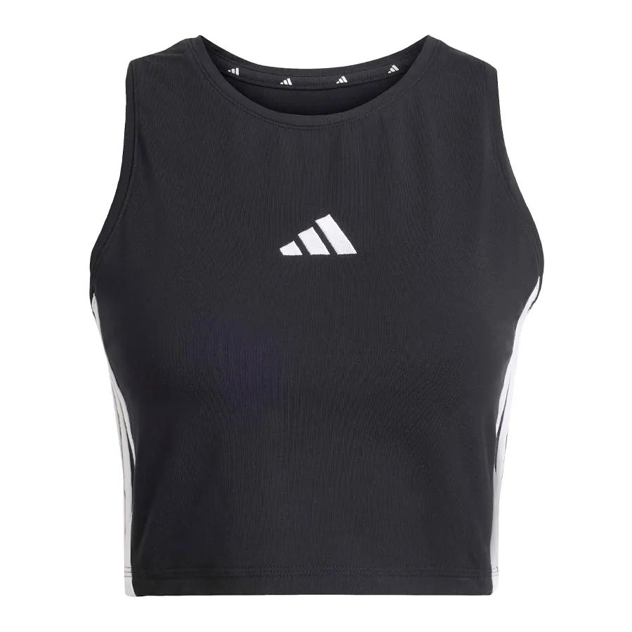 Imagen 2 de 5 de Musculosa adidas Essentials 3 Tiras-NEGRO