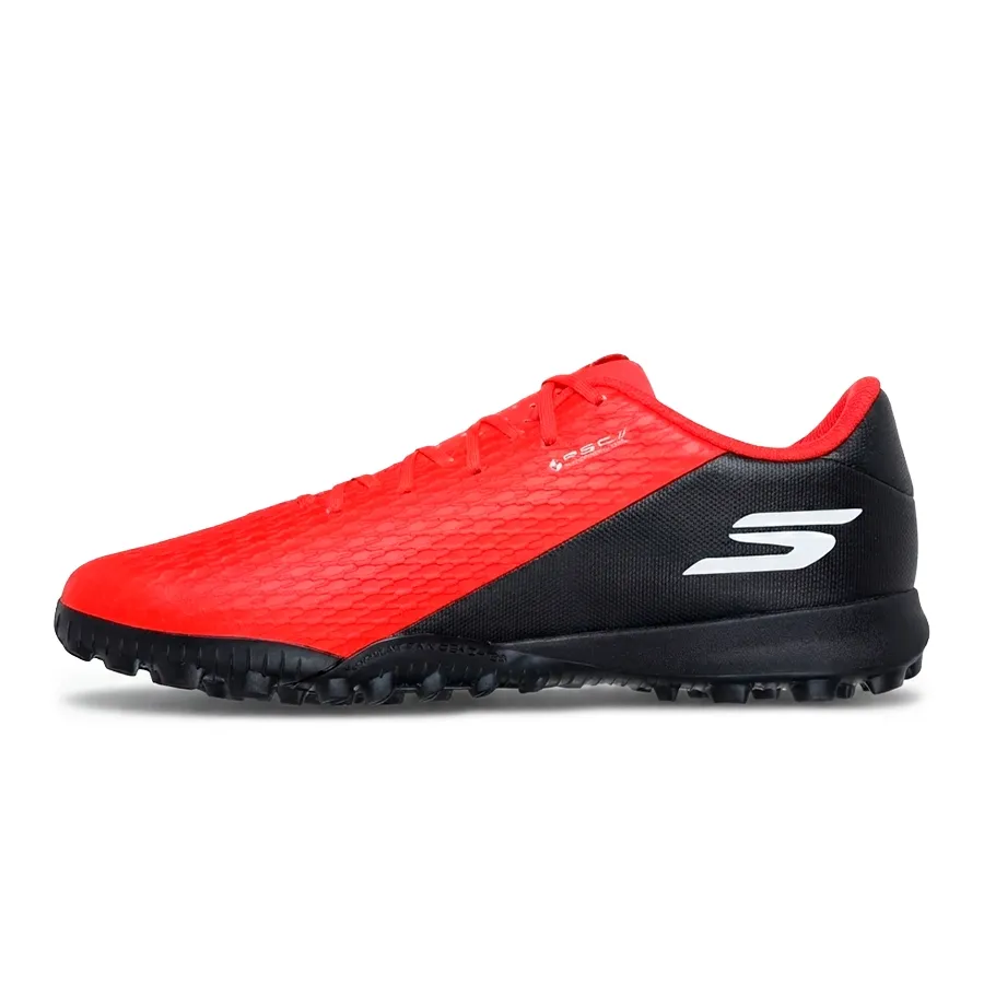 Imagen 2 de 5 de Botines Skechers Skx 2 Club Tf-ROJO/NEGRO/BLANCO