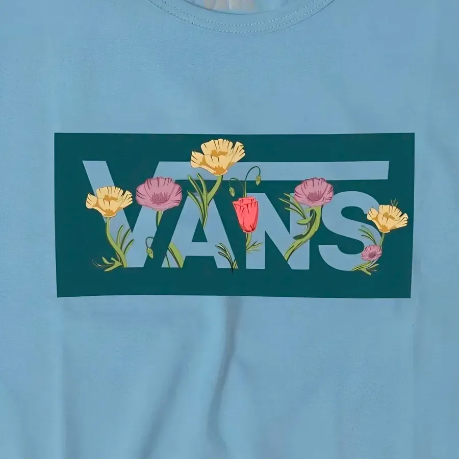 Imagen 1 de 2 de Musculosa Vans Tussy Hightide-CELESTE/VERDE