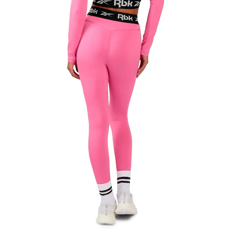 Imagen 1 de 3 de Calza Reebok Core Fitness Training Ruched-ROSA